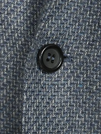 Wool Jacket Herringbone Print