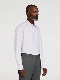 Textured Cotton Dress Shirt