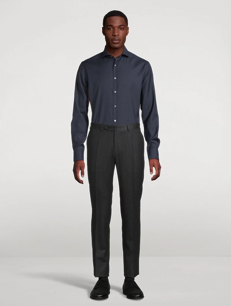 Wool Long-Sleeve Shirt