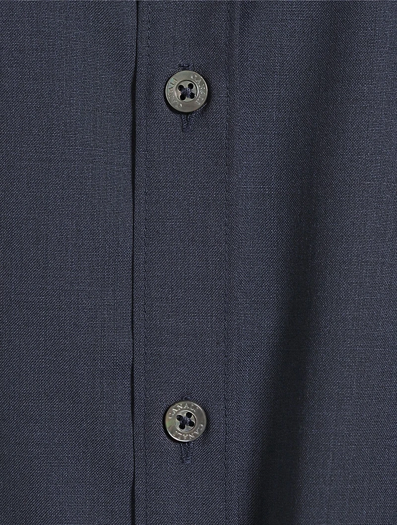 Wool Long-Sleeve Shirt