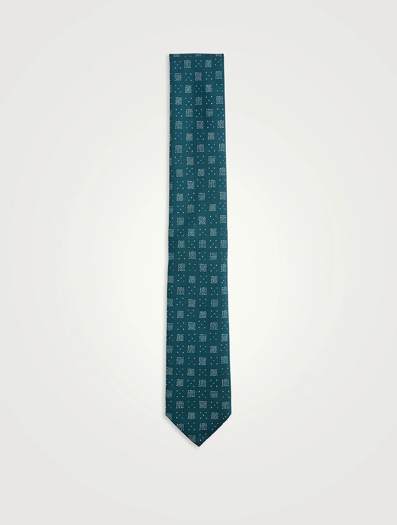 Silk Printed Tie