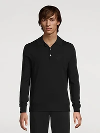Wool Polo Sweater