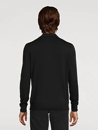 Wool Polo Sweater