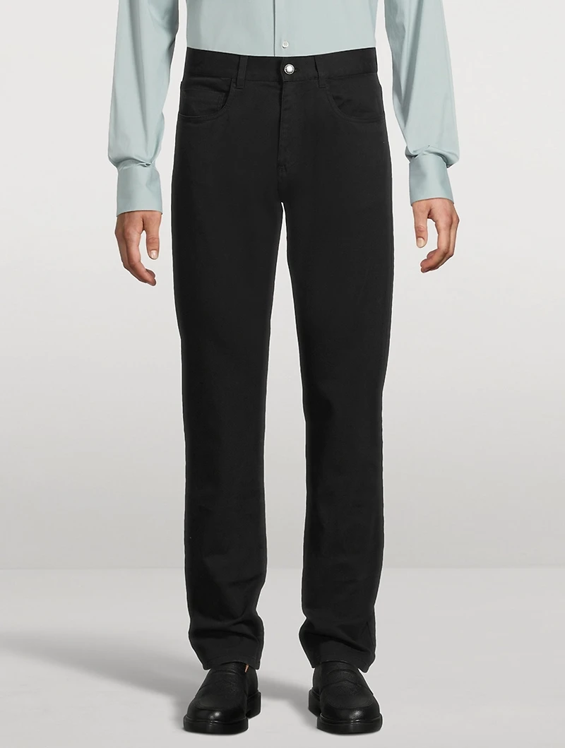 Cotton Stretch Pants