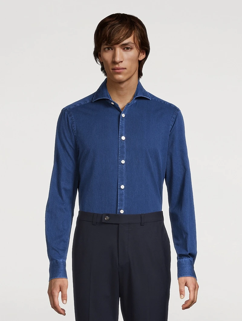Denim Sport Shirt