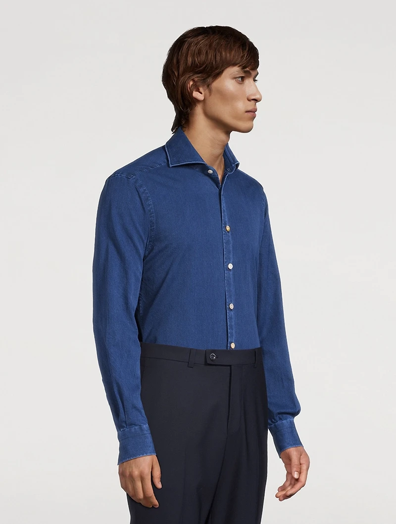 Denim Sport Shirt