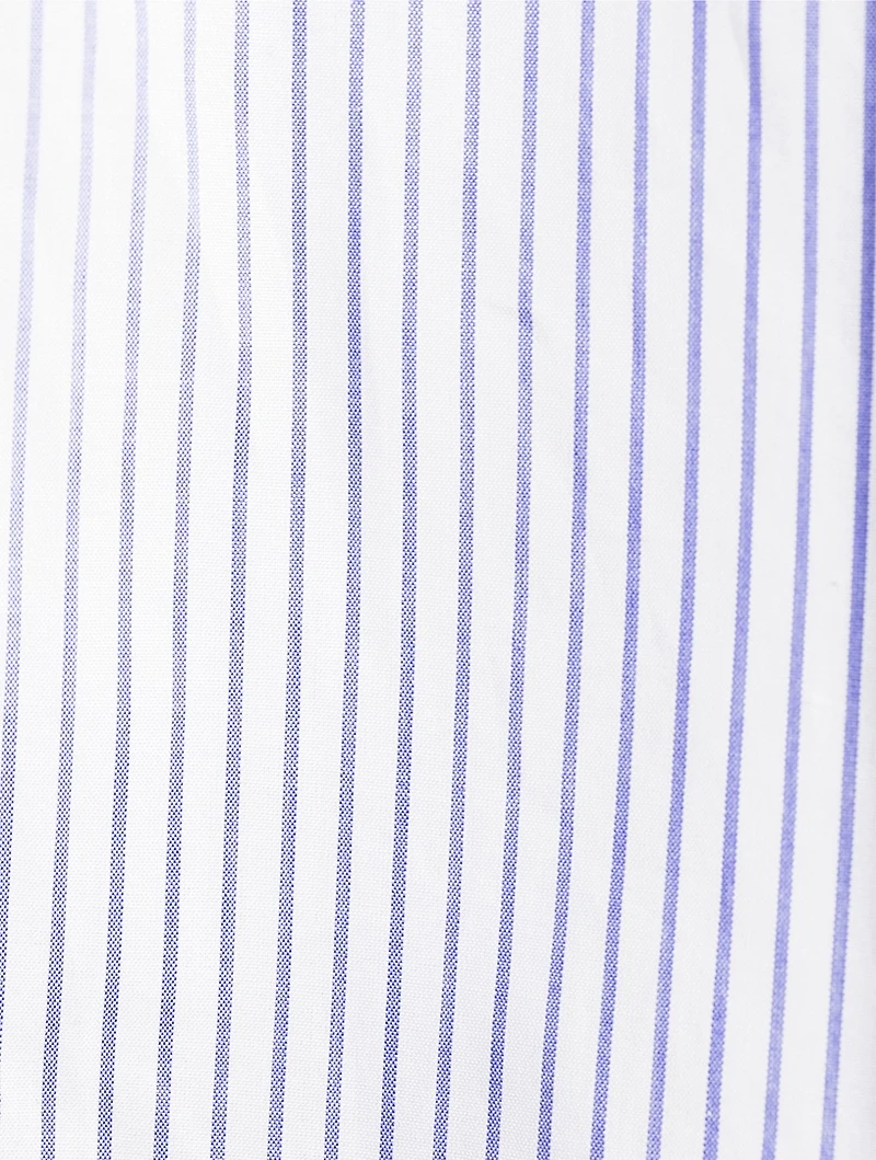 Cotton Sport Shirt Striped Print