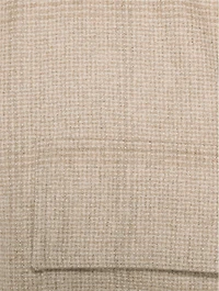 Wool Overshirt Check Print
