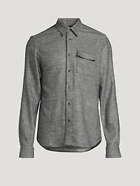 Wool And Silk Overshirt