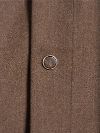 Wool And Cashmere Hooded Overshirt