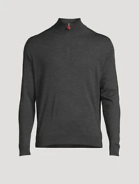 Wool Quarter-Zip Pullover