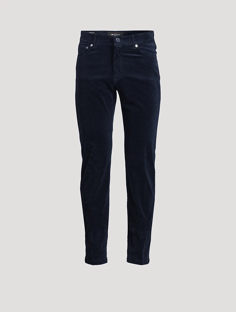 Corduroy Slim-Fit Jeans