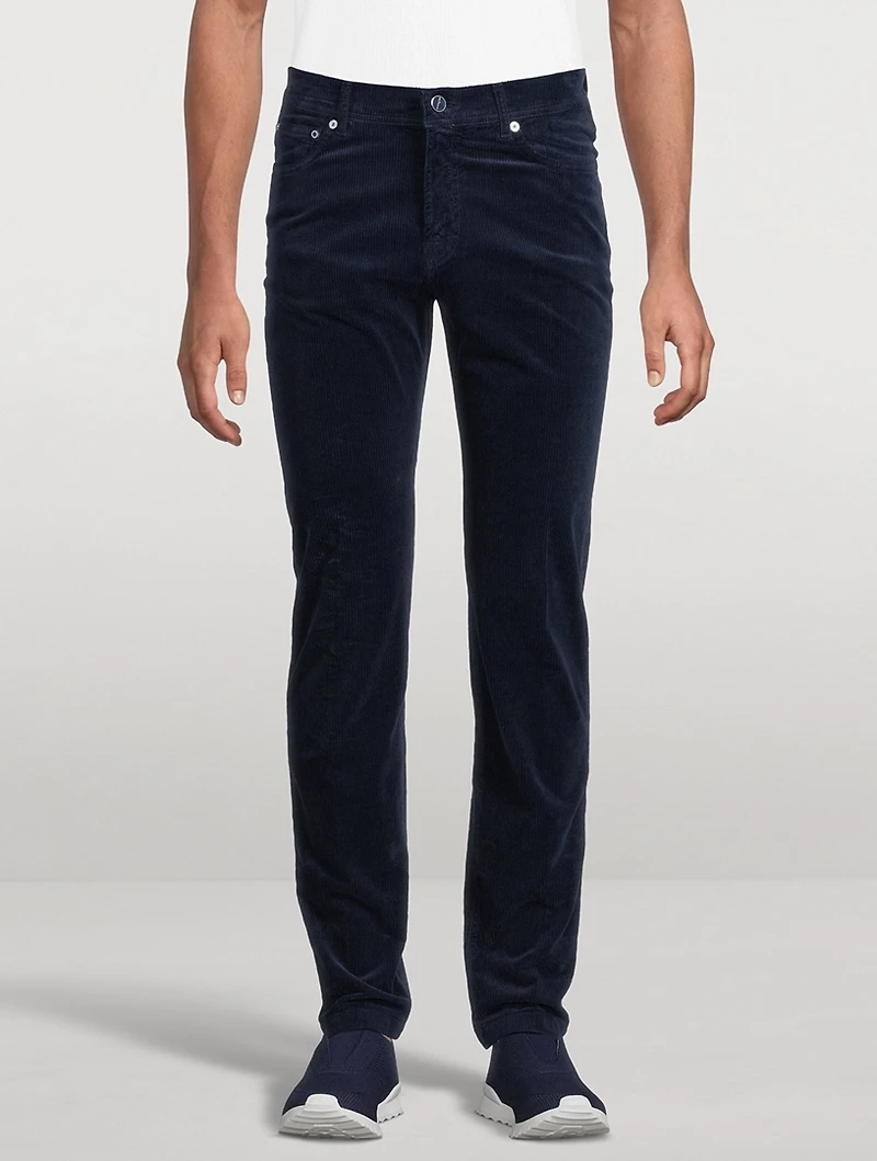 Corduroy Slim-Fit Jeans