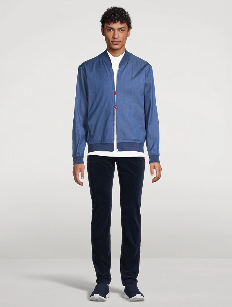 Corduroy Slim-Fit Jeans