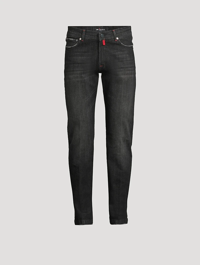 Cotton Slim-Fit Jeans