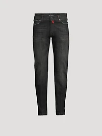 Cotton Slim-Fit Jeans