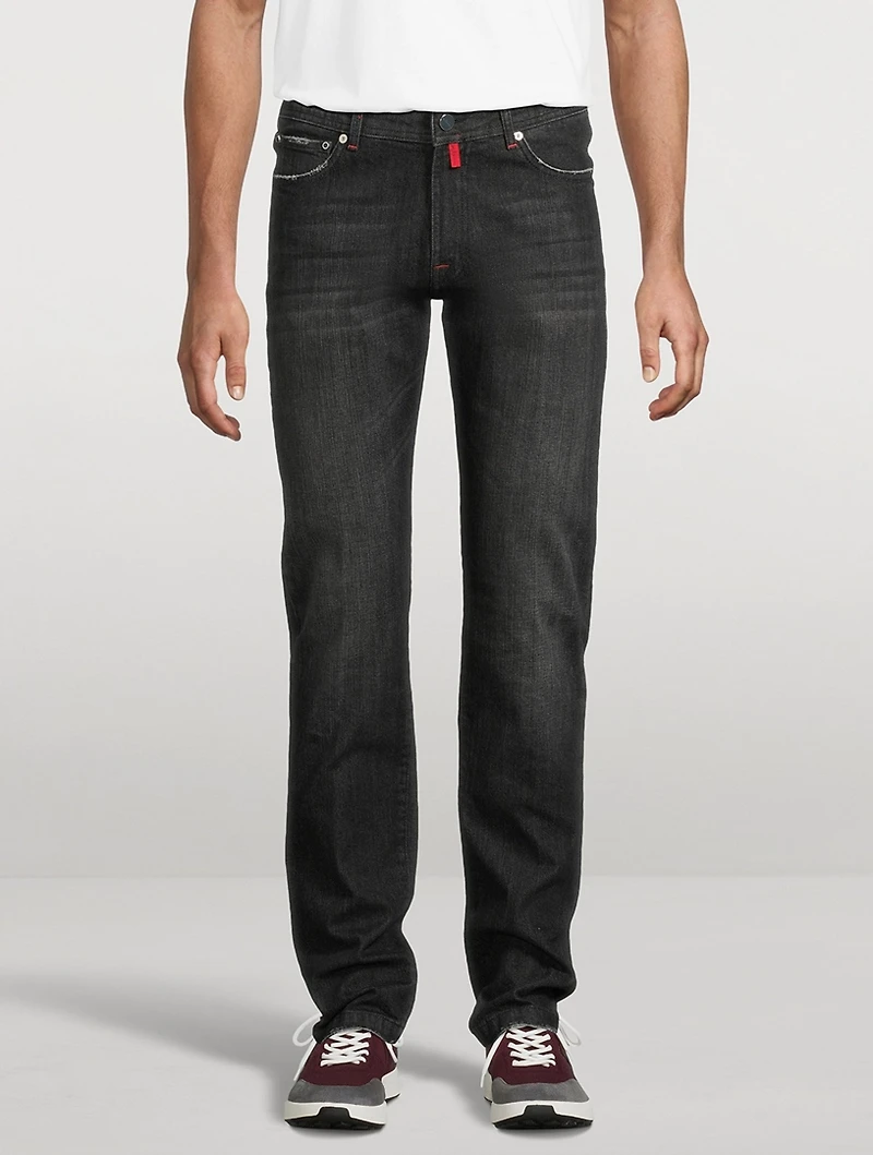Cotton Slim-Fit Jeans