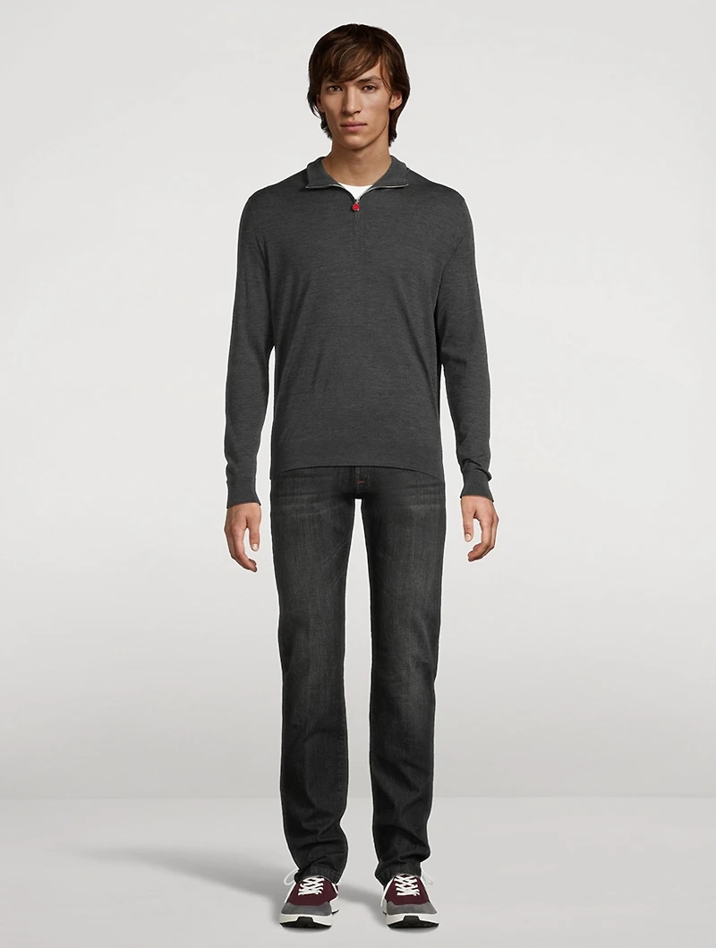 Cotton Slim-Fit Jeans