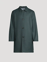 Cashmere And Wool Reversible Coat
