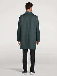 Cashmere And Wool Reversible Coat