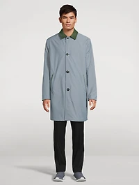 Cashmere And Wool Reversible Coat