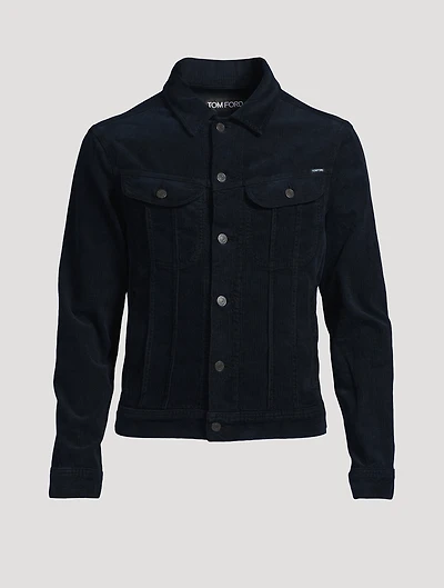 12 Waves Cord Icon Denim Jacket