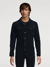 12 Waves Cord Icon Denim Jacket