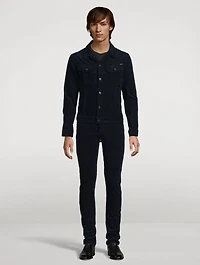 12 Waves Cord Icon Denim Jacket