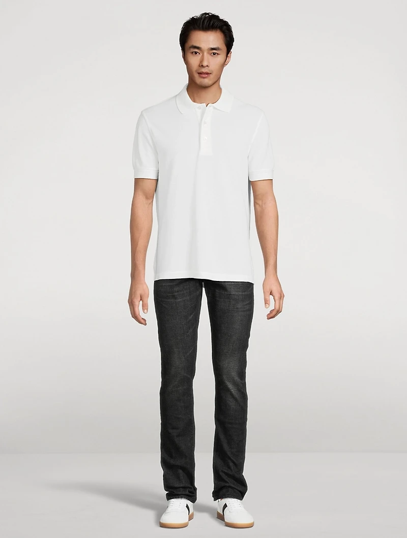 Stretch Twill Slim-Fit Jeans