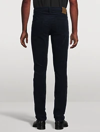 Corduroy Slim-Fit Pants