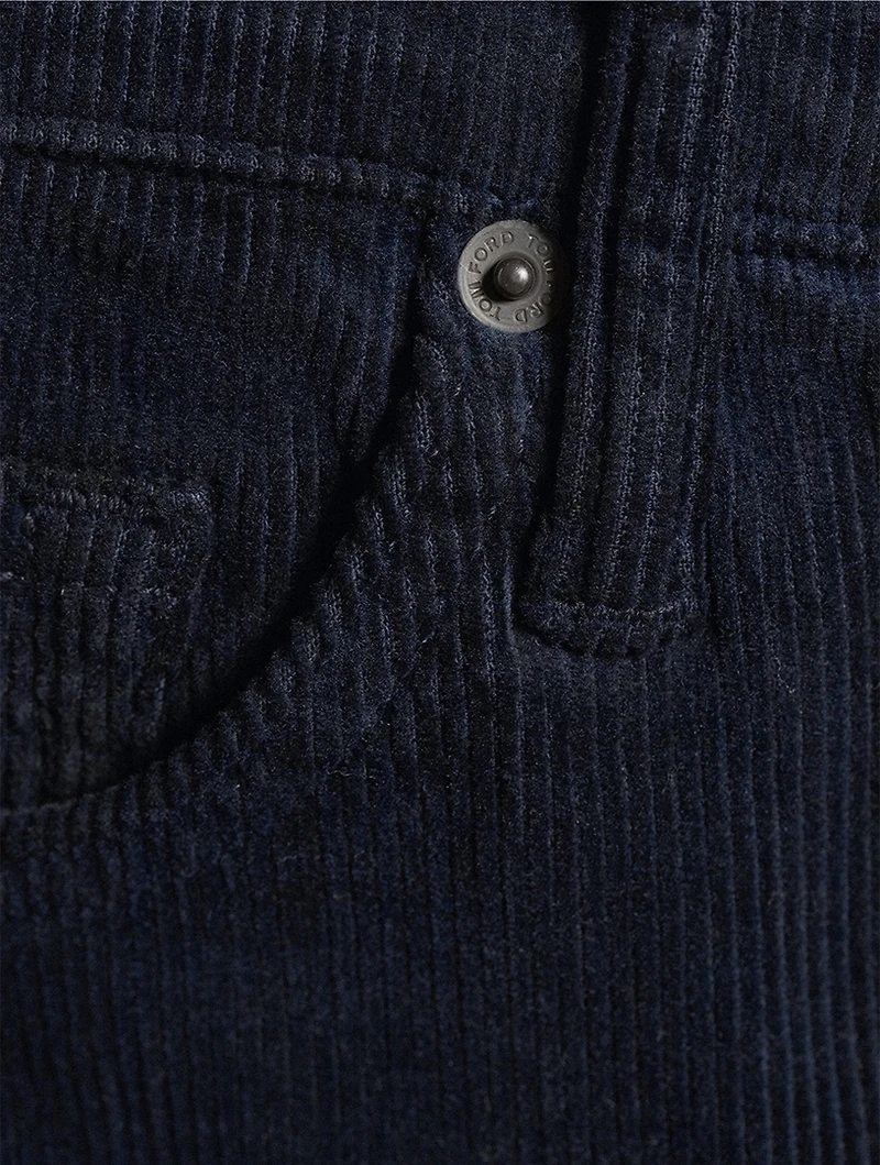Corduroy Slim-Fit Pants