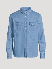 Denim Western Shirt