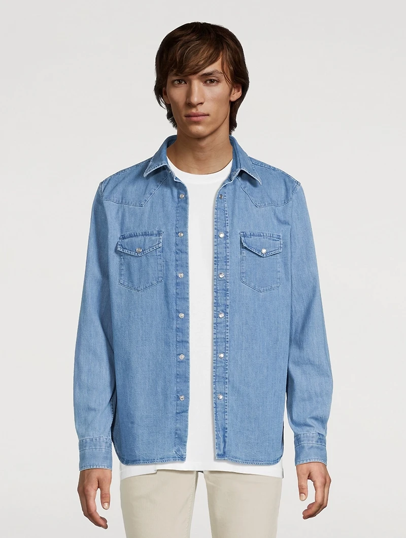 Denim Western Shirt
