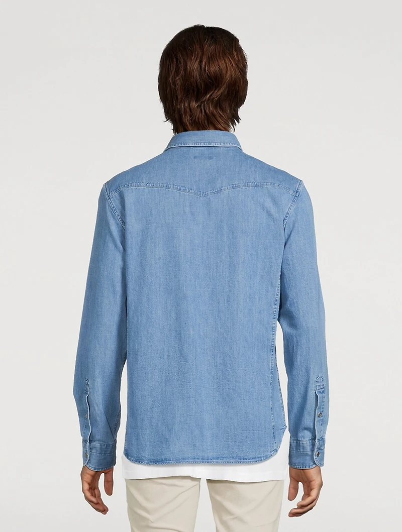 Denim Western Shirt