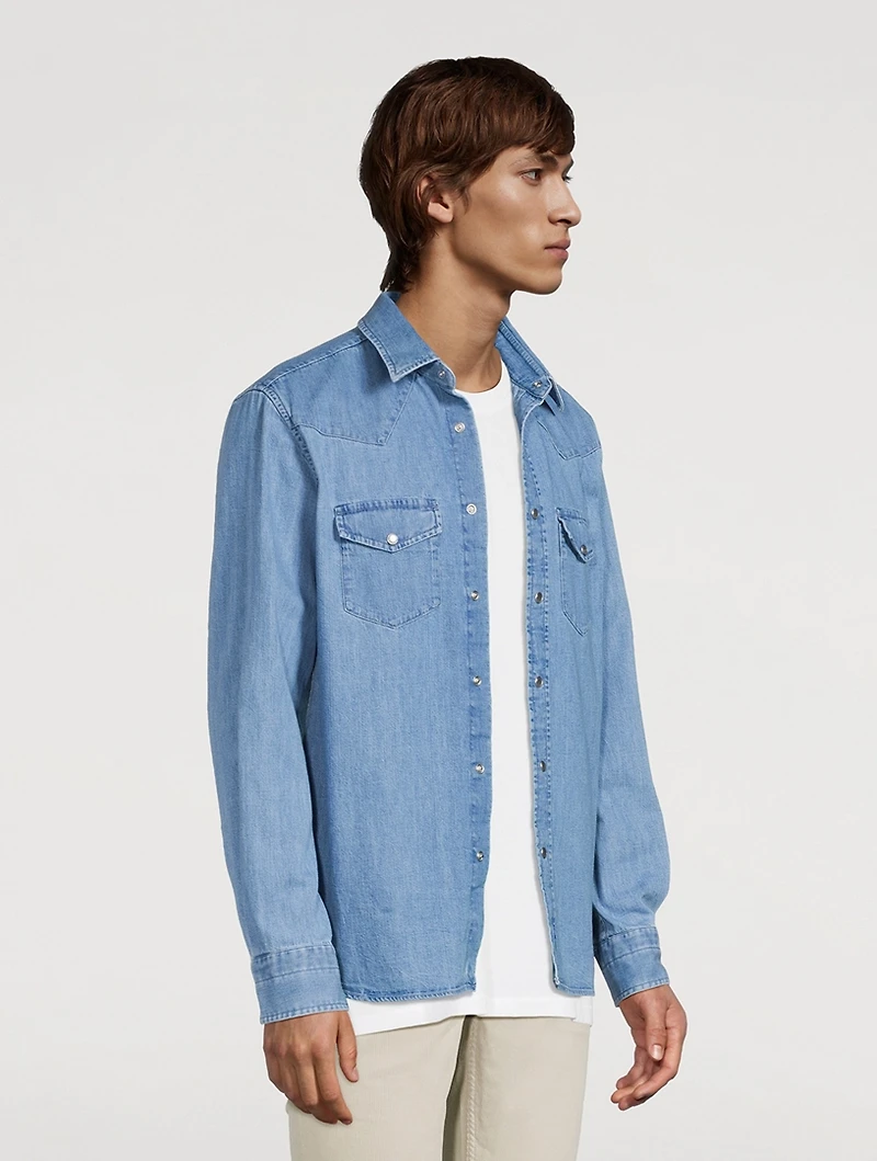 Denim Western Shirt