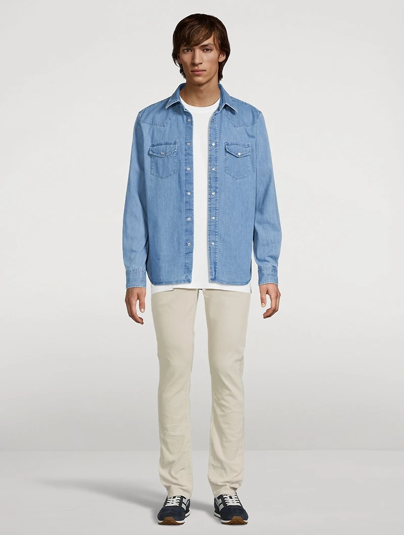 Denim Western Shirt