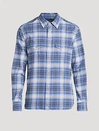 Cotton Western Shirt Check Print
