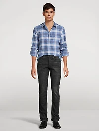 Cotton Western Shirt Check Print