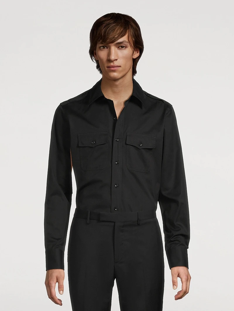 Cotton And Silk Shirt