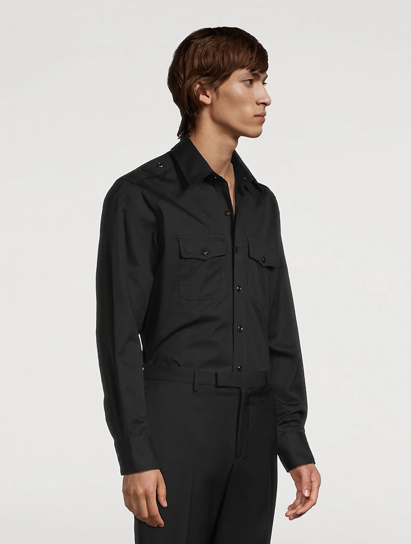 Cotton And Silk Shirt