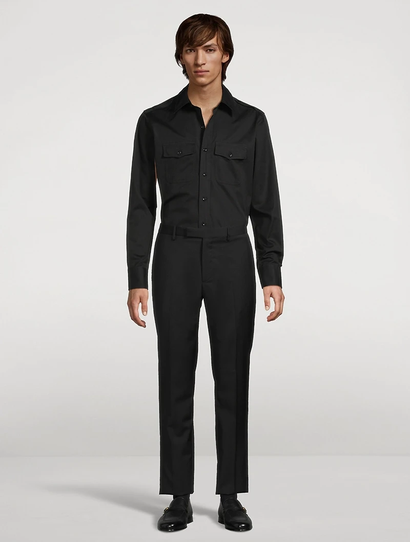 Cotton And Silk Shirt