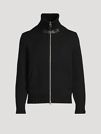 Merino Wool Zip Sweater