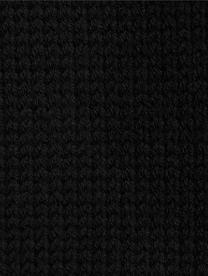 Merino Wool Zip Sweater