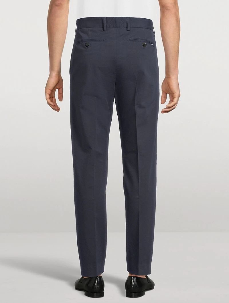 Stretch Cotton Twill Chino Pants