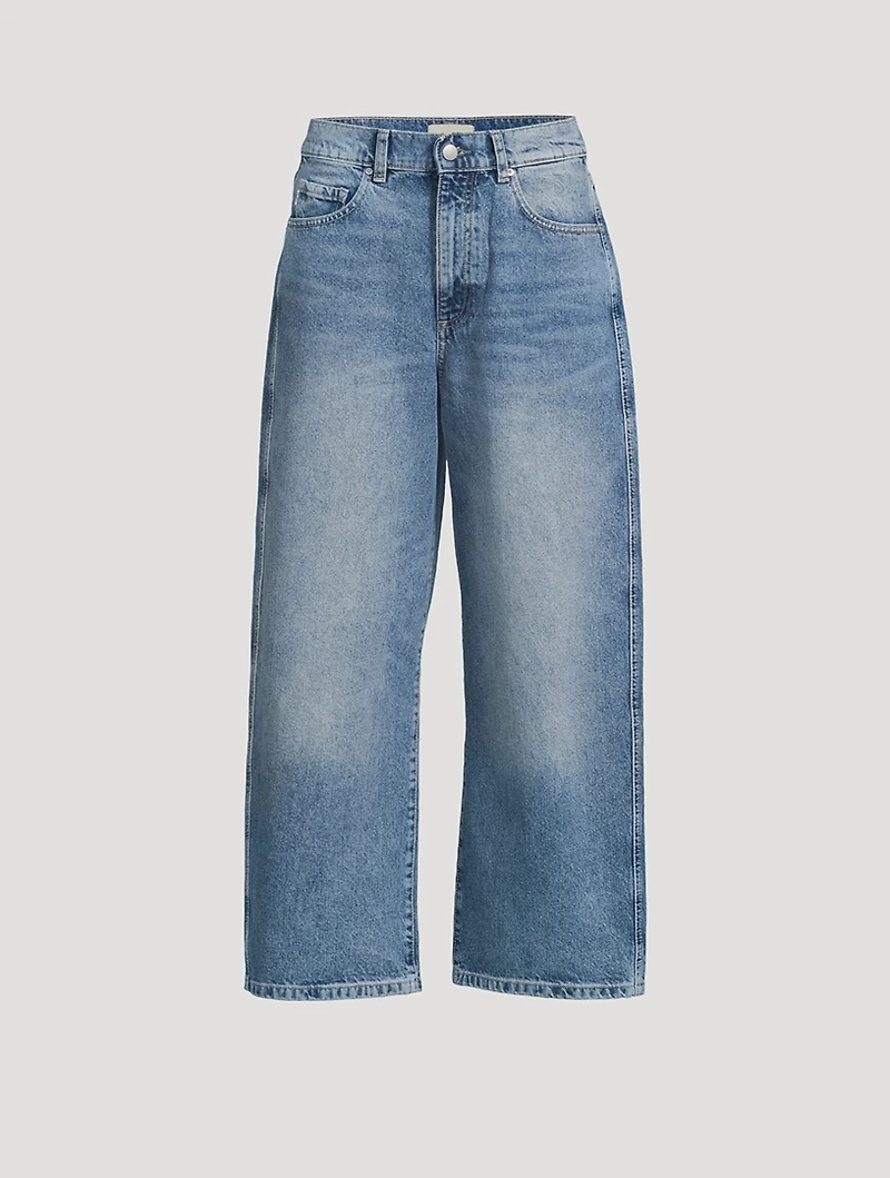 Taylor Barrel-Leg Jeans