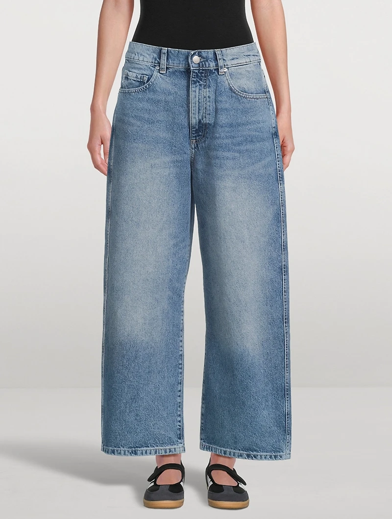 Taylor Barrel-Leg Jeans