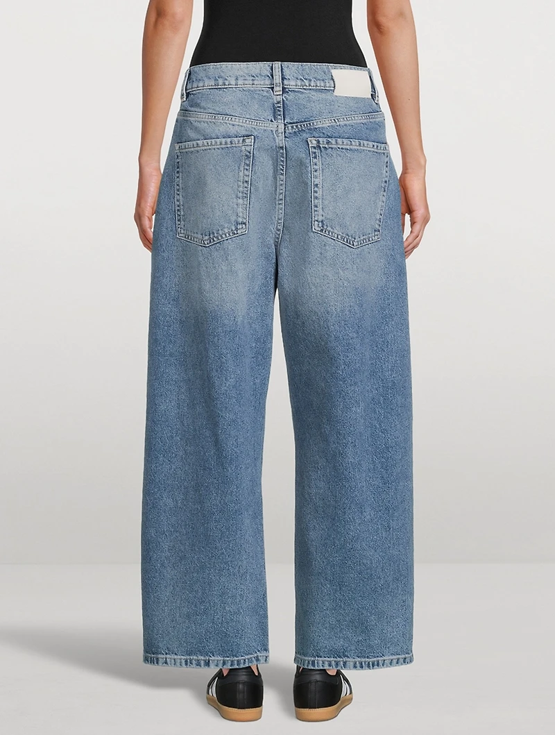 Taylor Barrel-Leg Jeans