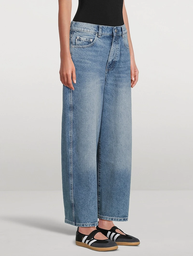 Taylor Barrel-Leg Jeans