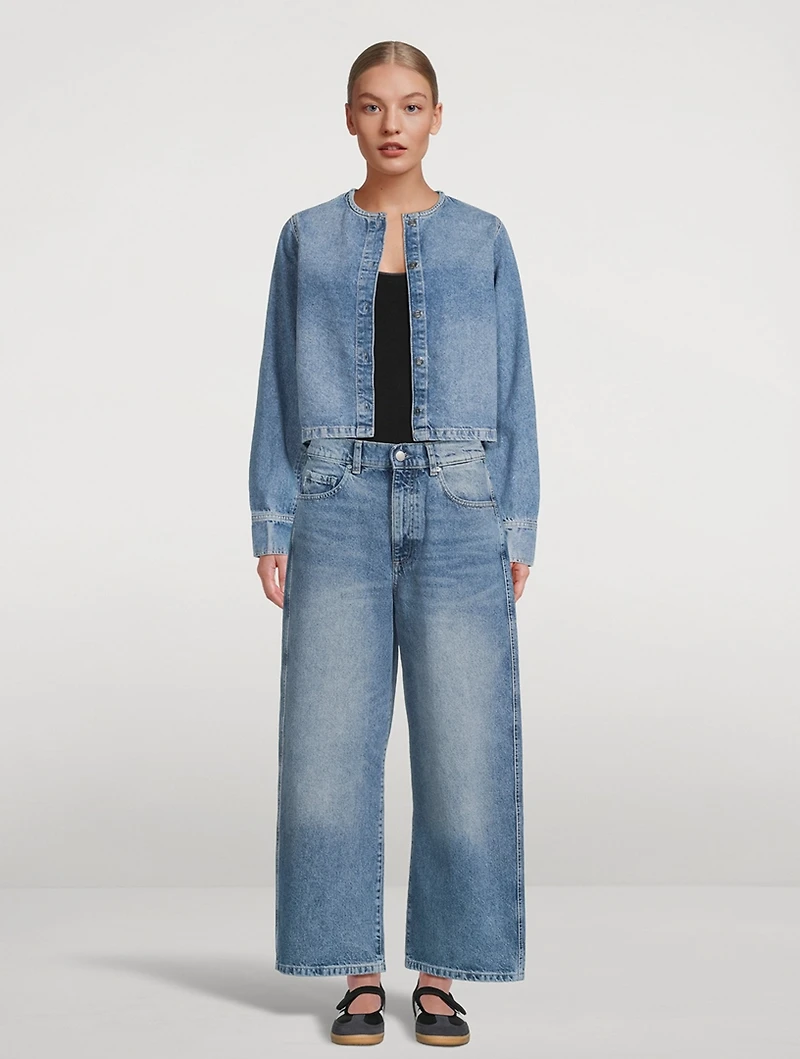 Taylor Barrel-Leg Jeans