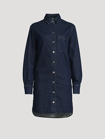Faye Denim Shirt Dress